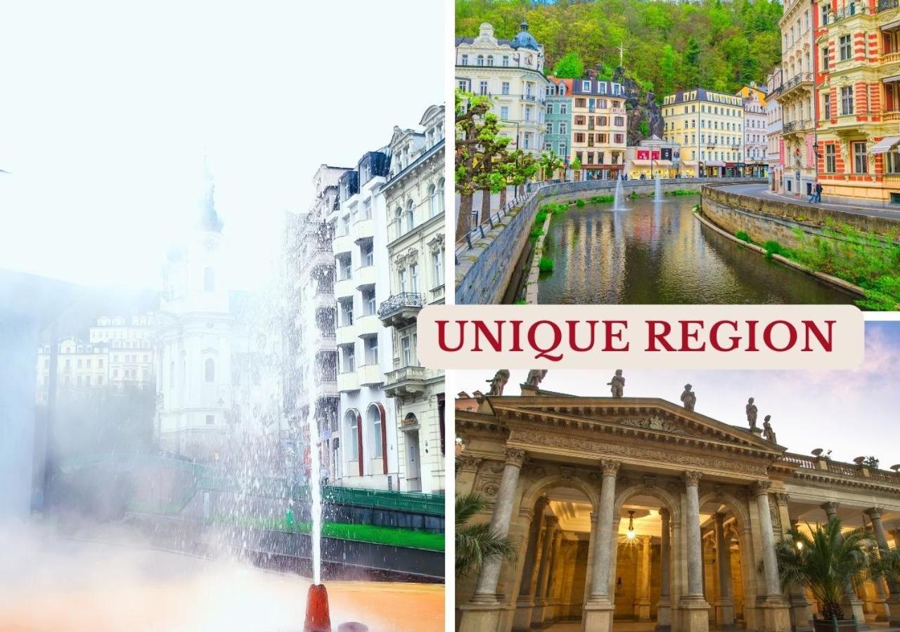 Dvur Stran & Wellness Hotel Karlovy Vary Bagian luar foto